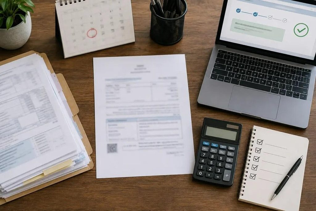مهلت و مدارک اعتراض مالیاتی پیش از ثبت اعتراض: تاریخ ابلاغ، فهرست اختلافها و مدارک پشتیبان را کنار هم قرار دهید.